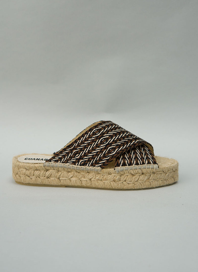 Reworn Hand Woven Espadrilles Size 37 (578) | Multi