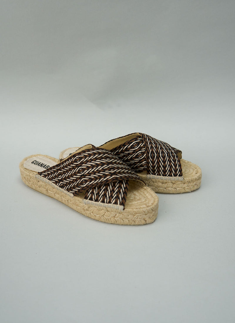 Reworn Hand Woven Espadrilles Size 37 (705) | Multi