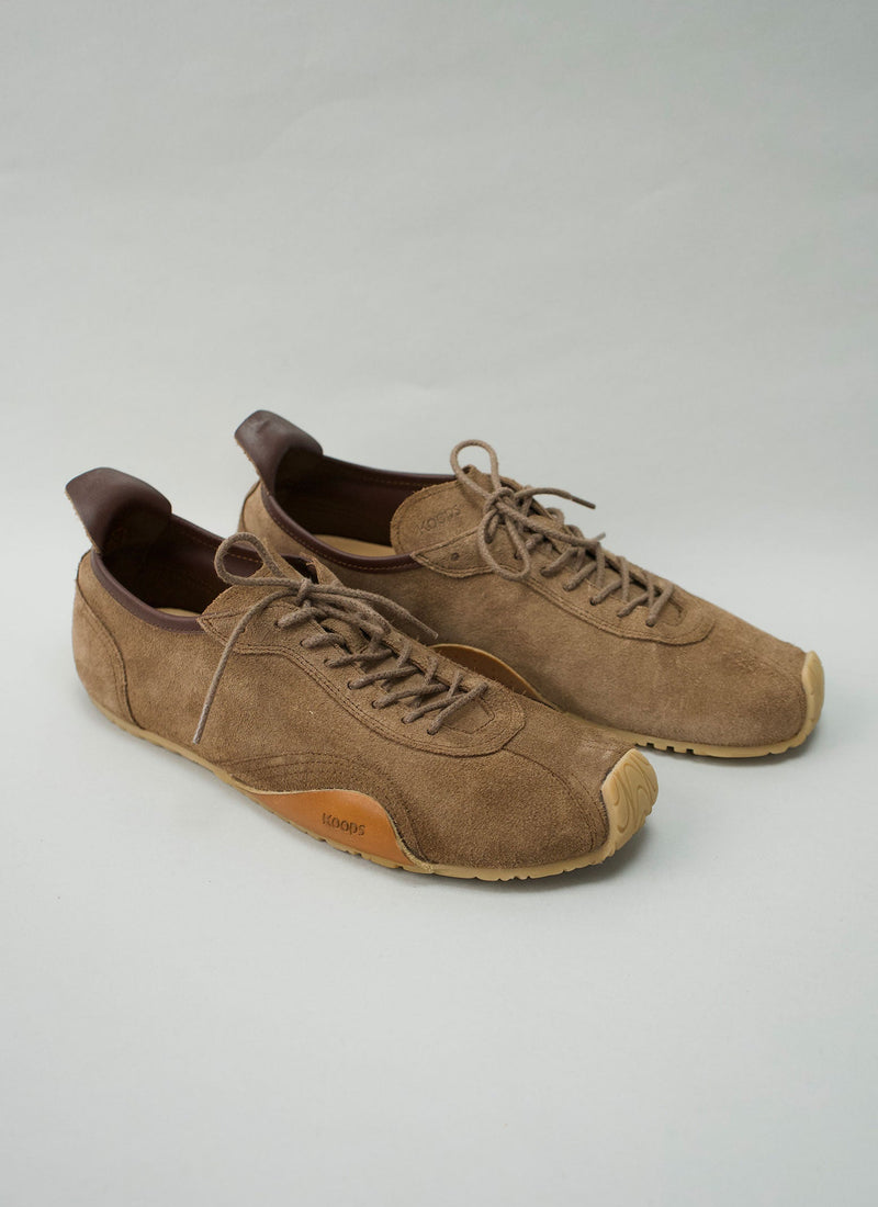Reworn Koops Suede Sneakers Size 41 (768) | Wood
