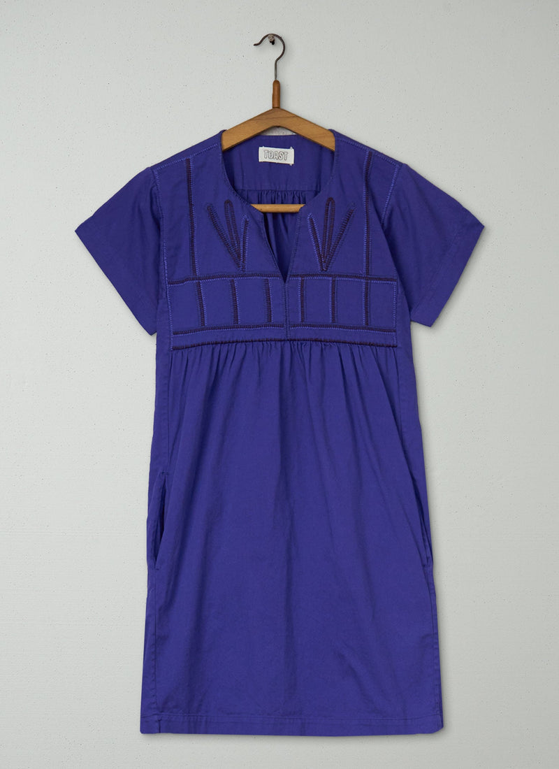 Reworn Agnes Dress Size 10 (1813) | Blue
