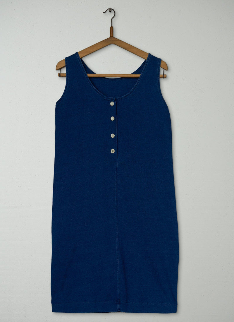 Reworn Lydia Dress Size 10 (2004) | Washed Indigo