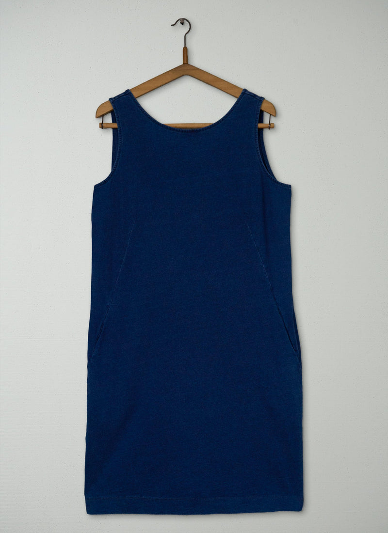 Reworn Lydia Dress Size 10 (2004) | Washed Indigo