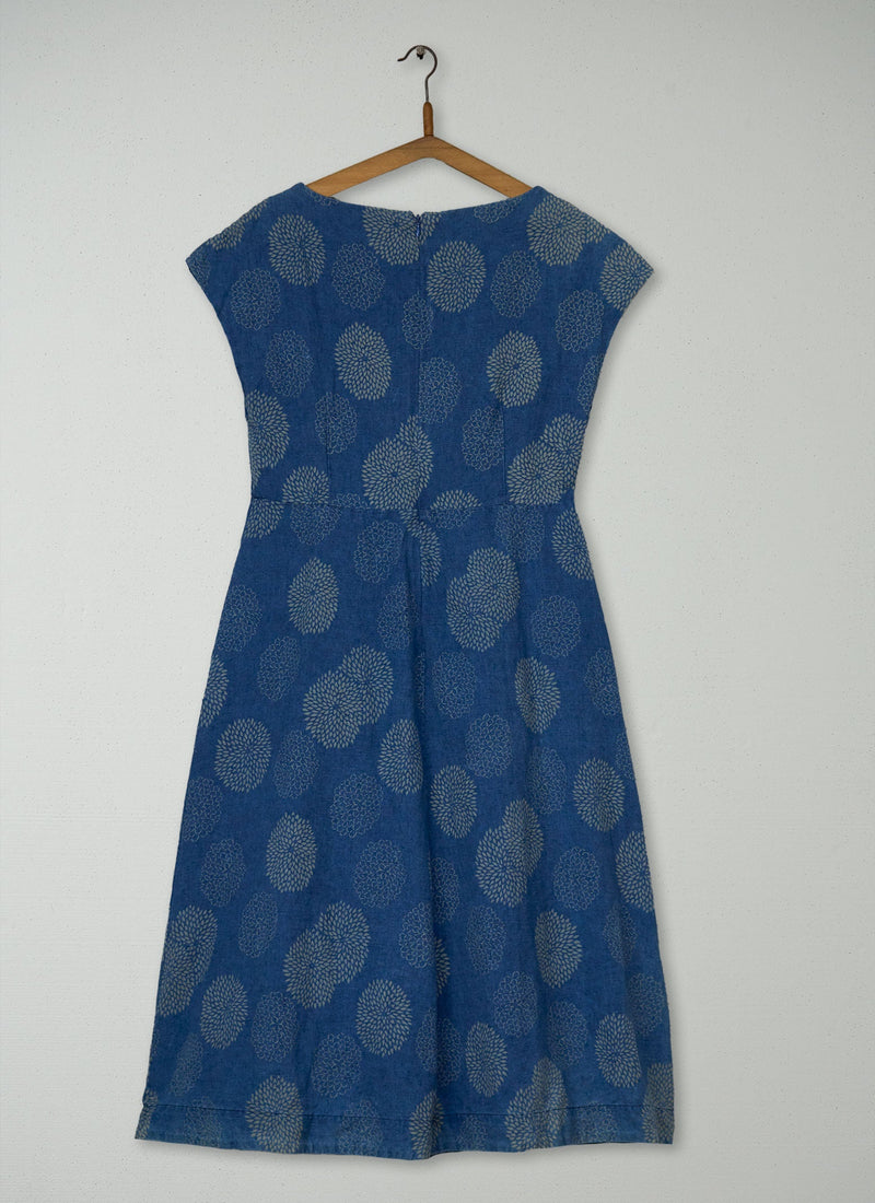 Reworn Asuka Print Dress Size 10 (1913) | Multi