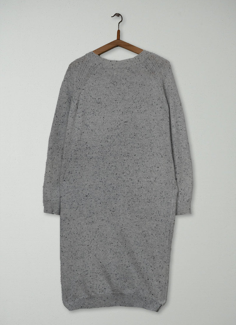 Reworn Donegal Wool Dress Size 10 (2180) | Multi