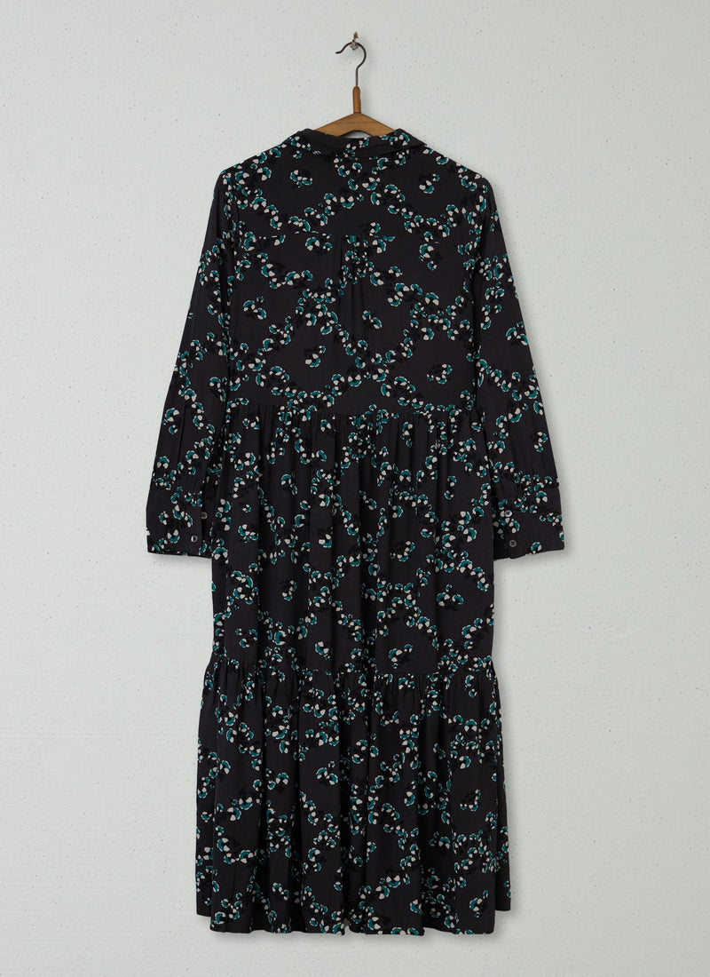 Reworn Floral Print Shirt Dress Size 6 (729) | Multi