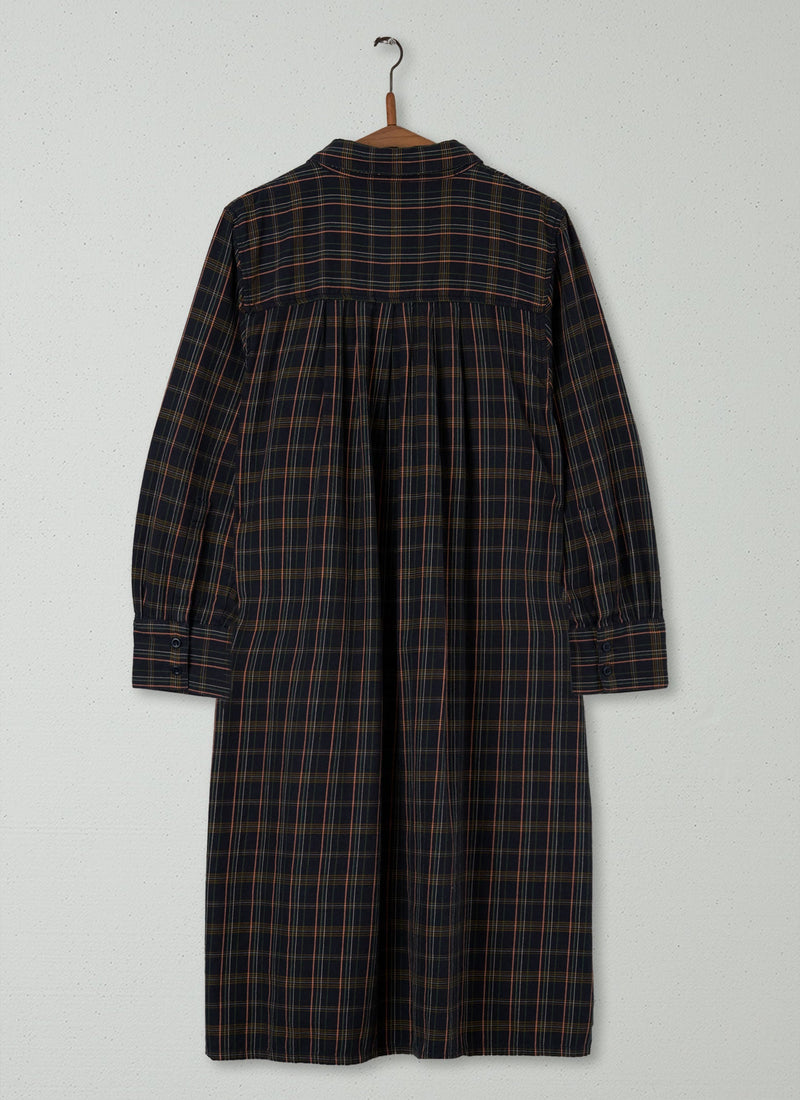 Reworn Cotton Swingy Shirt Dress Size 18 (1996) | Multi