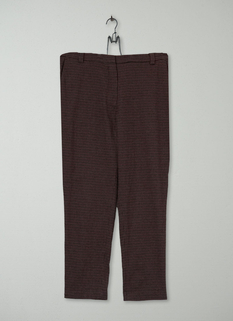 Reworn Check Cigarette Pants Size 14 (768) | Multi