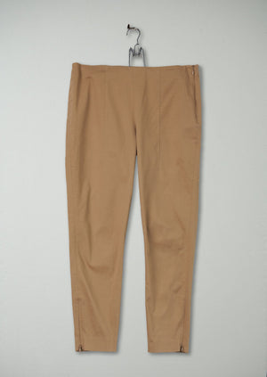 Reworn Ryoko Slim Pants Size 14 (312) | Sand