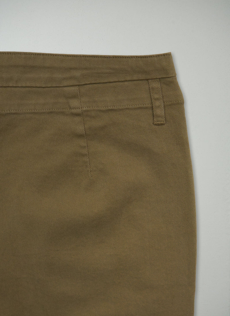 Reworn Garment Washed Boy Pants Size 10 (1421) | Fawn