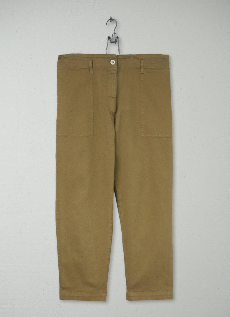 Reworn Garment Washed Boy Trousers Size 10 (1591) | Fawn