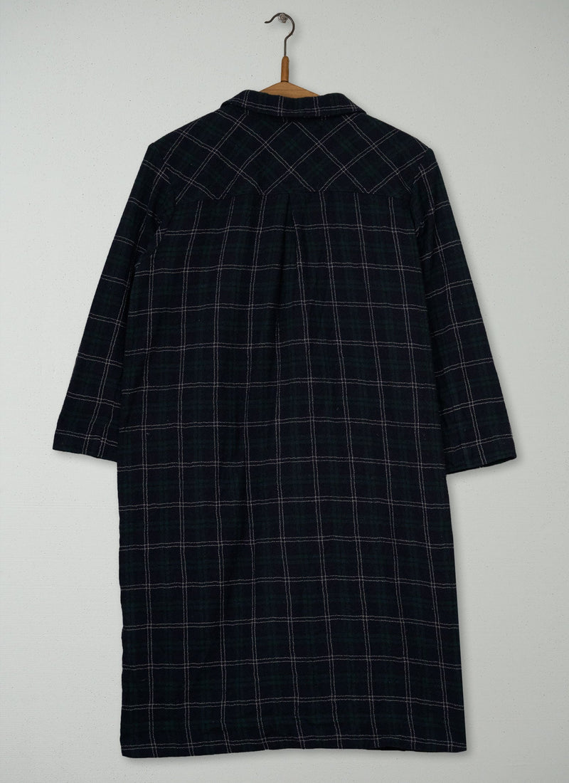 Reworn Check Tunic Dress Size 10 (2177) | Multi