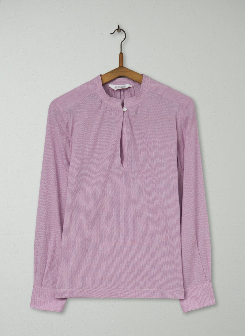 Reworn Soft Cotton Shirt Size 8 (1137) | Lilac Blue
