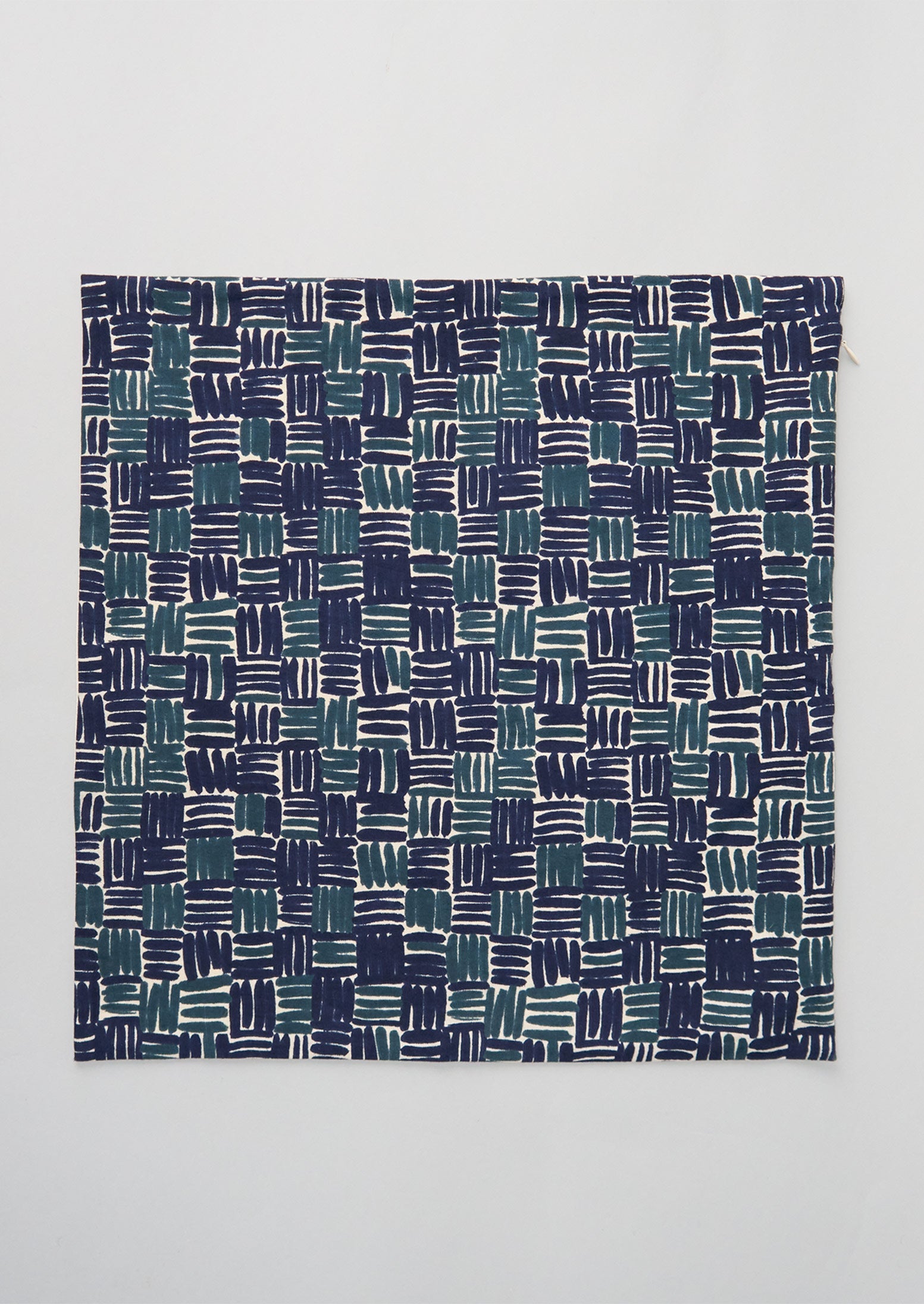 Reworn Lattice Check Pillow Cover (055) | Multi
