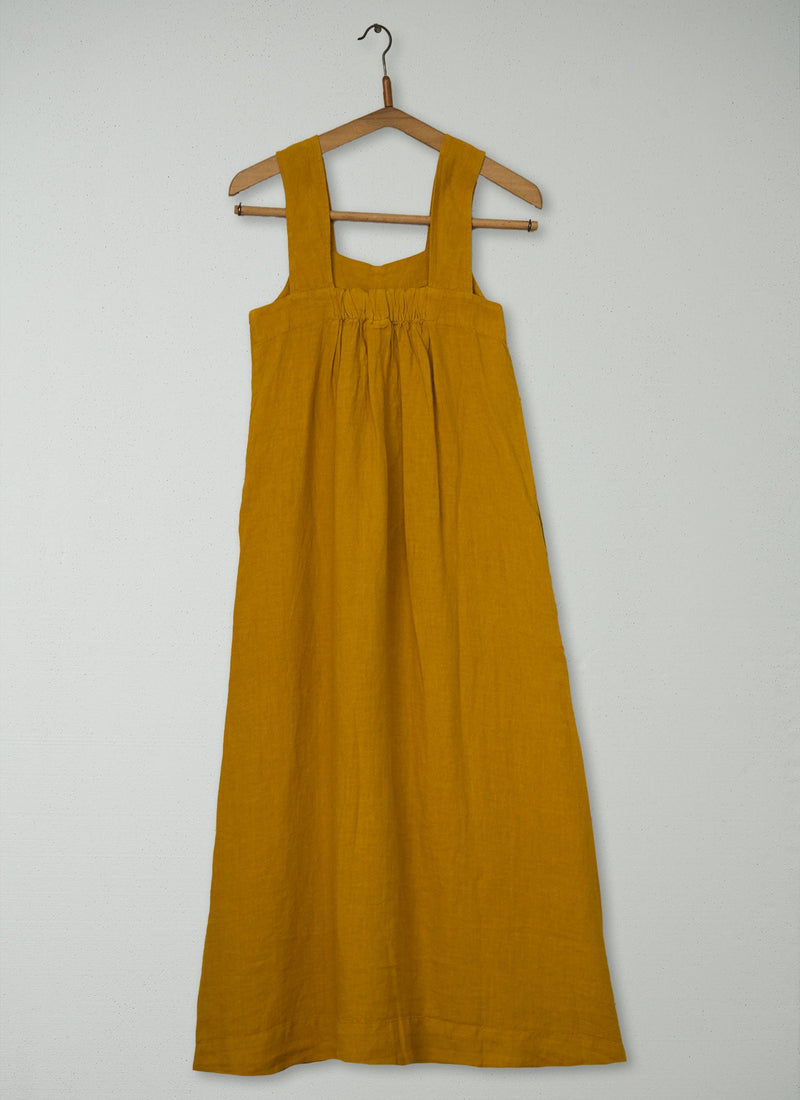 Reworn Linen Sun Dress Size XXS (1438) | Butternut