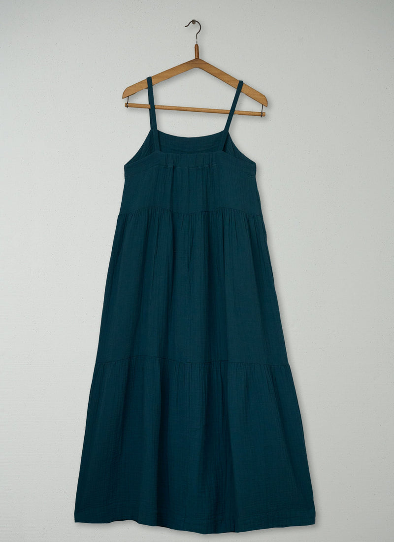 Reworn Crinkle Cotton Dress Size S (1985) | Puck