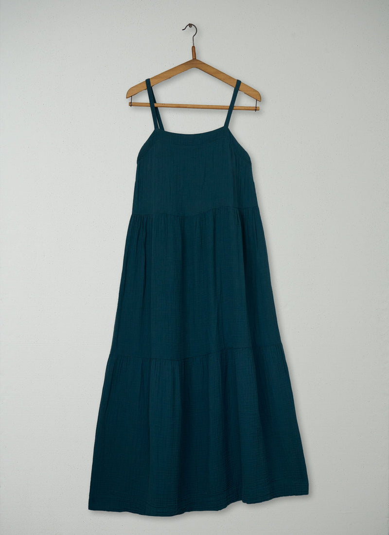 Reworn Crinkle Cotton Dress Size S (1985) | Puck