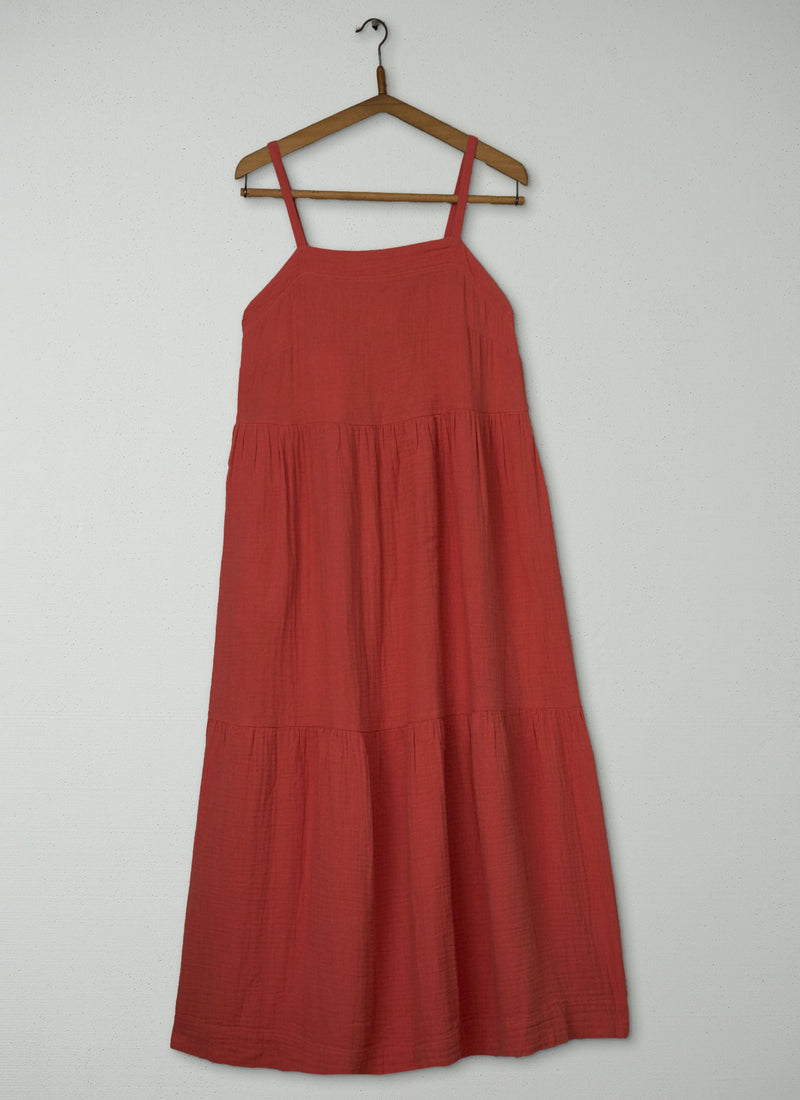 Reworn Crinkle Cotton Dress Size XS (2032) | Poppy