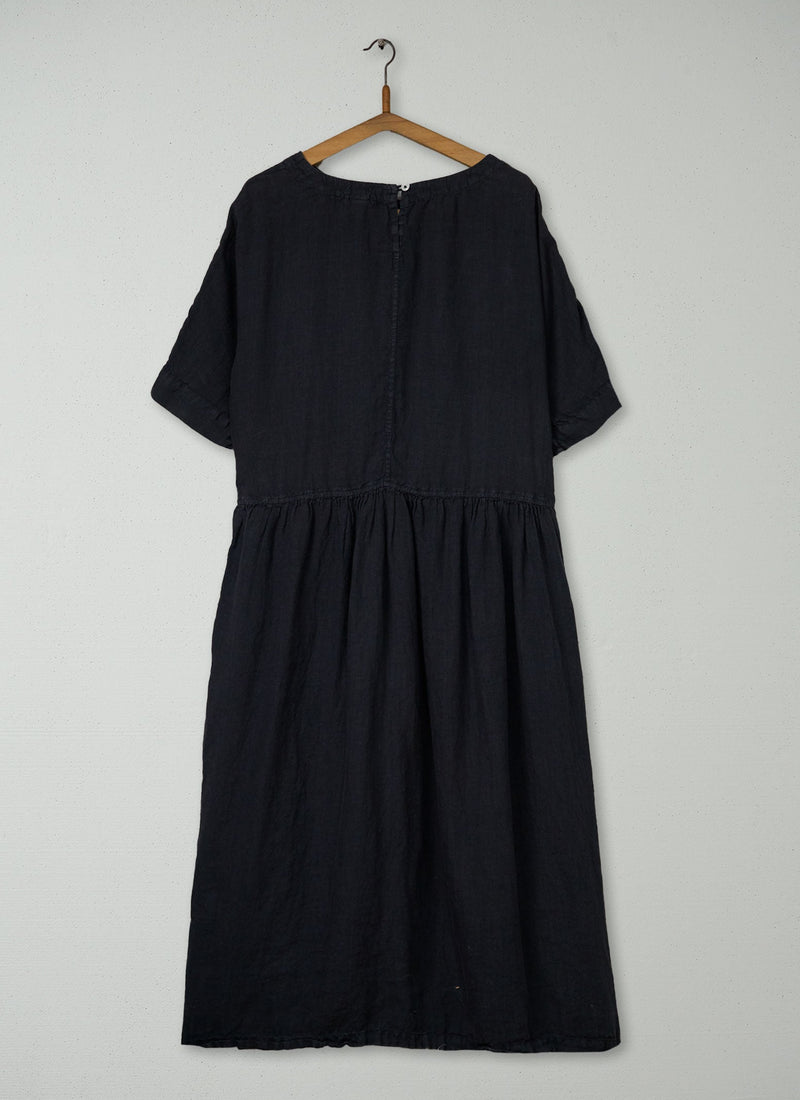 Reworn Linen Dress Size S (1914) | Black Pepper