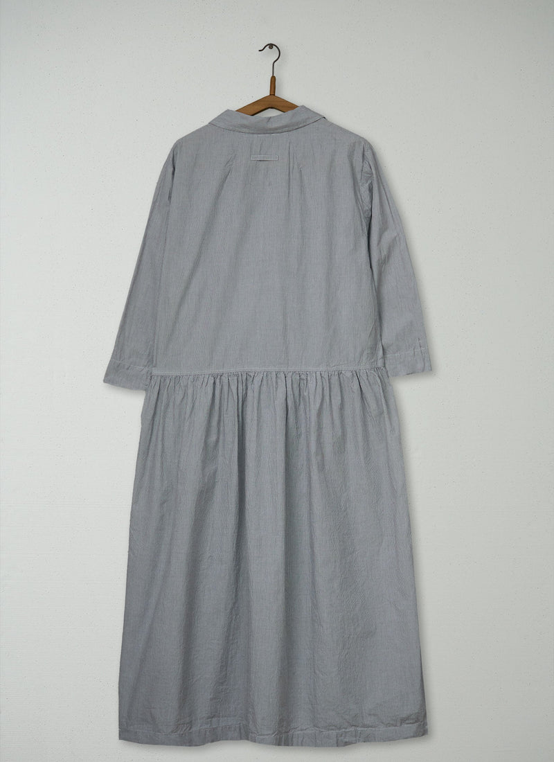 Reworn Fine Stripe Shirt Dress Size M (2136) | Multi