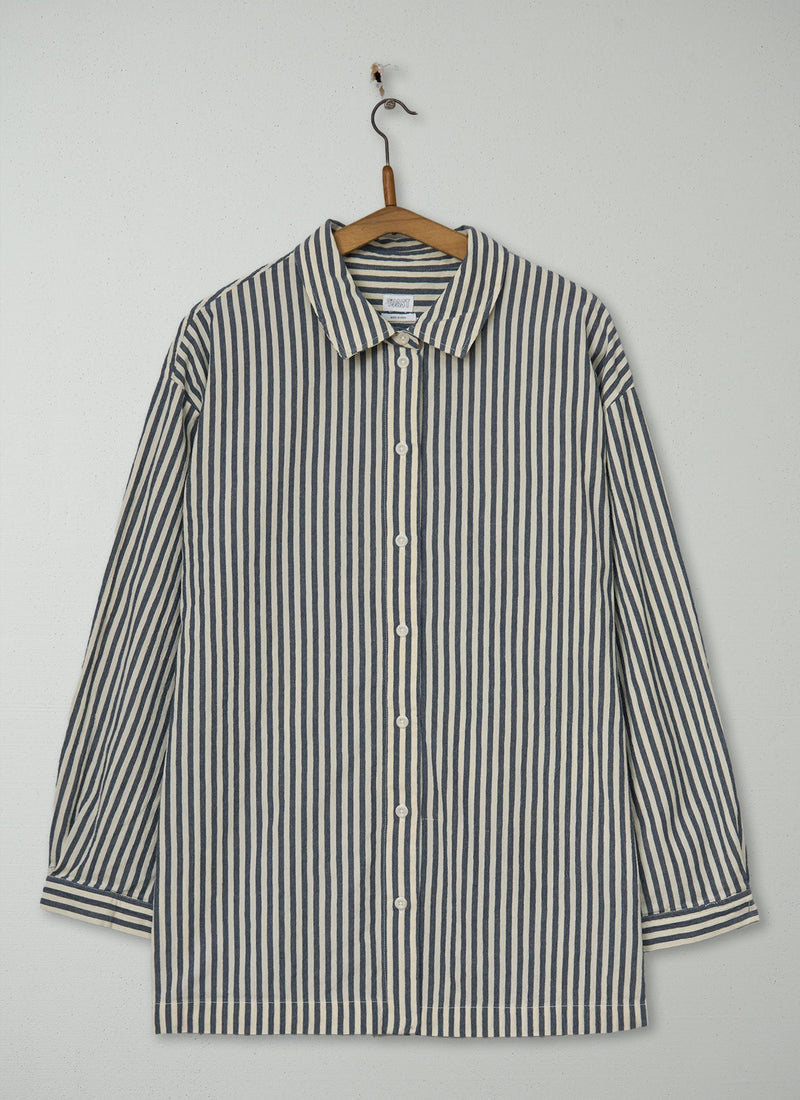 Reworn Stripe Easy Shirt Size XL (1176) | Multi