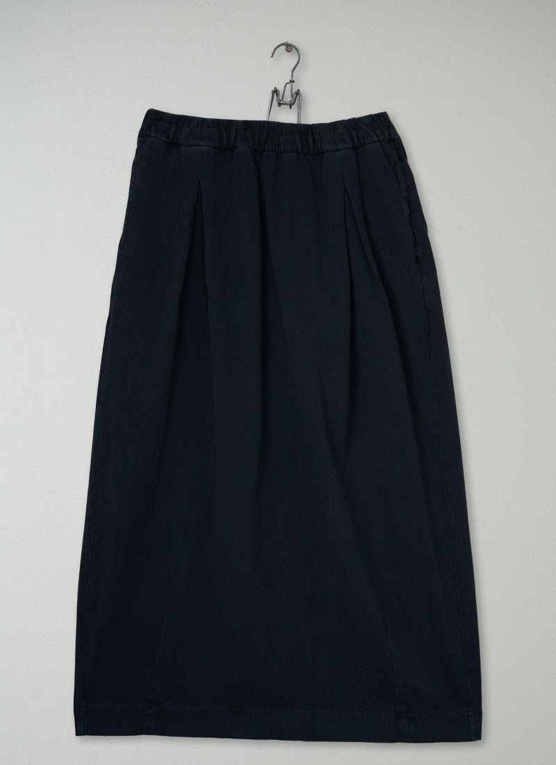 Reworn Jersey Pull On Skirt Size M (341) | Washed Black