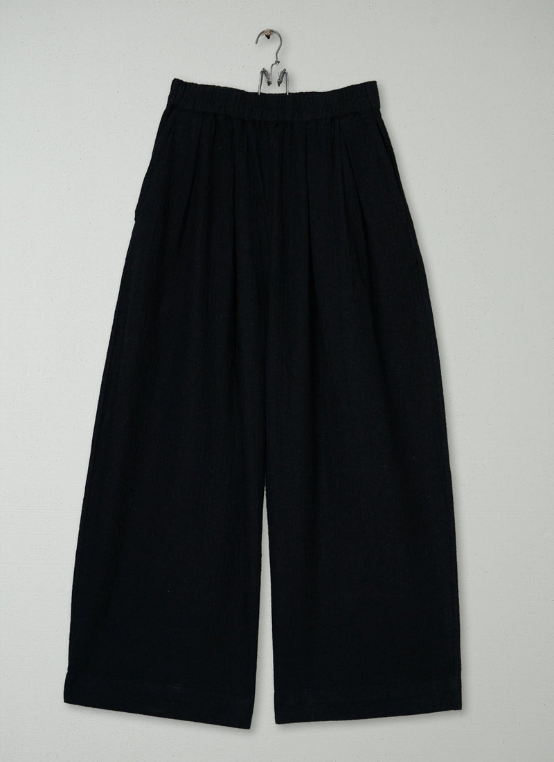 Reworn Linen Cotton Pants Size M (1377) | Slate