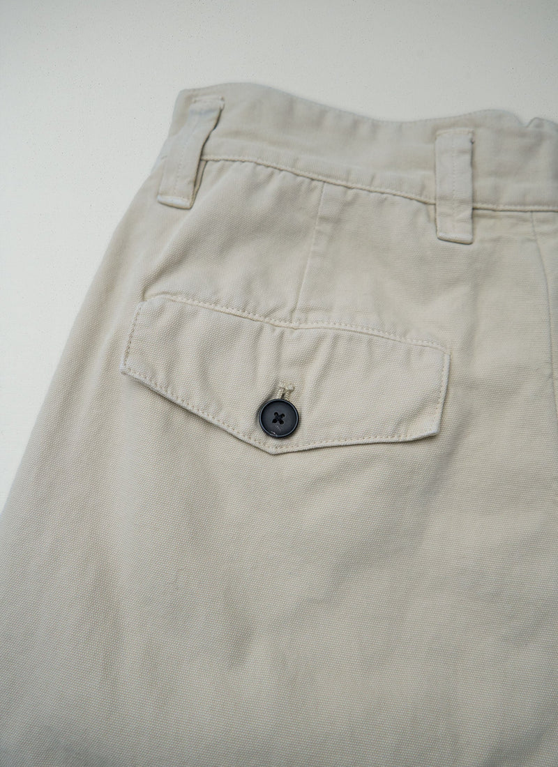 Reworn Mens Bill Pants Size 28 (091) | Sand