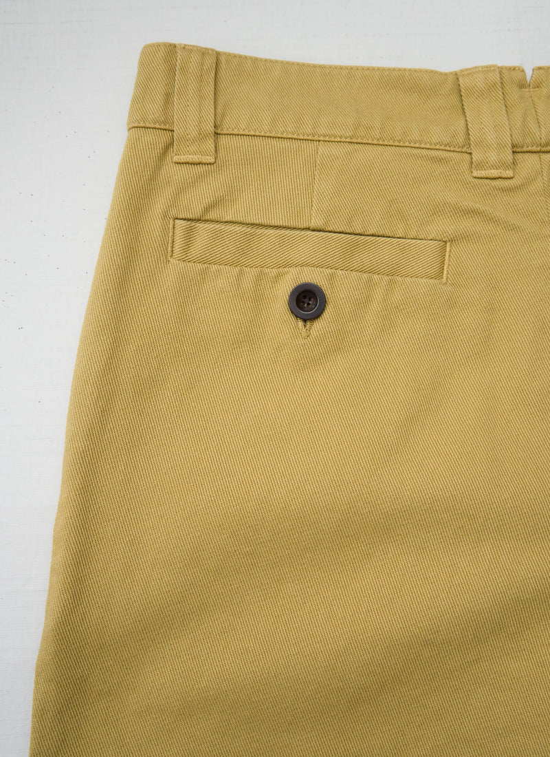 Reworn Mens Cotton Tapered Pants Size 30 (098) | Sand