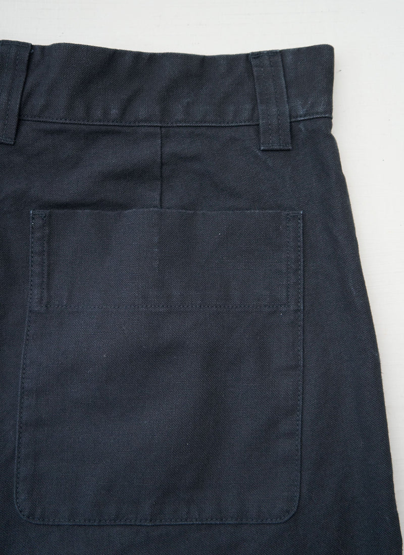 Reworn Mens Cotton Canvas Pants Size 32 (094) | Slate