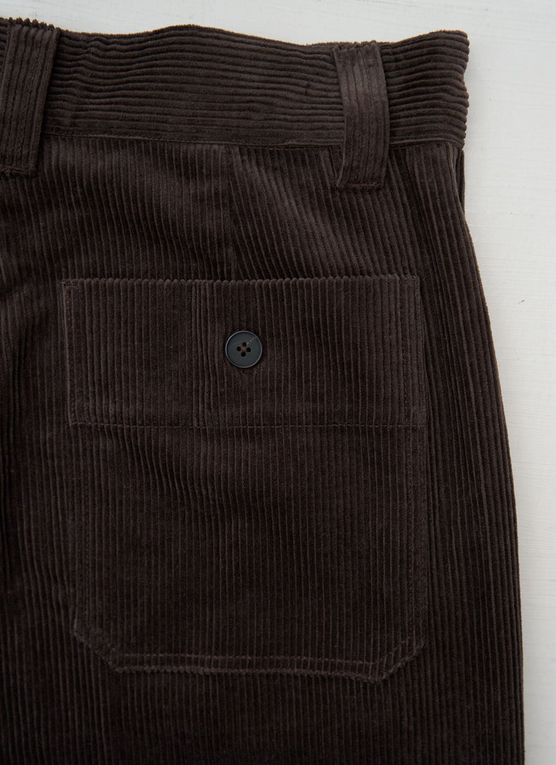 Reworn Mens Cord Pants Size 32 (097) | Java