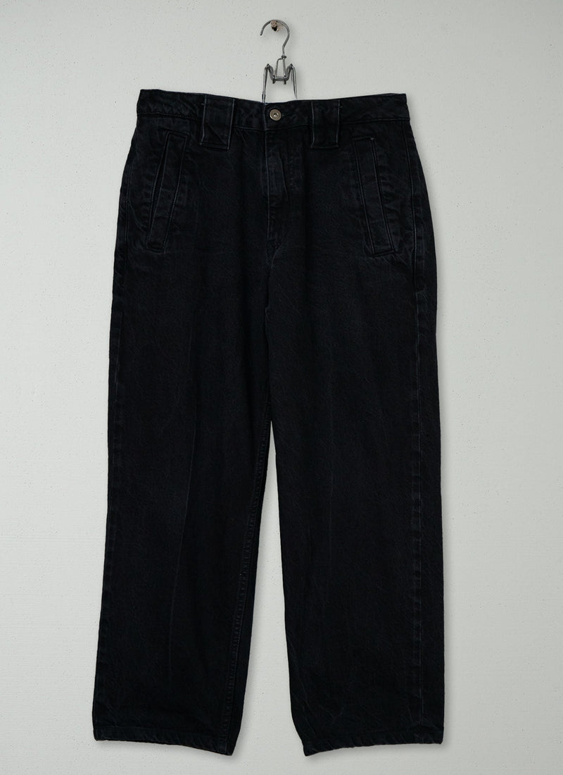 Reworn Mens Denim Pants Size 30 (101) | Carbon Black