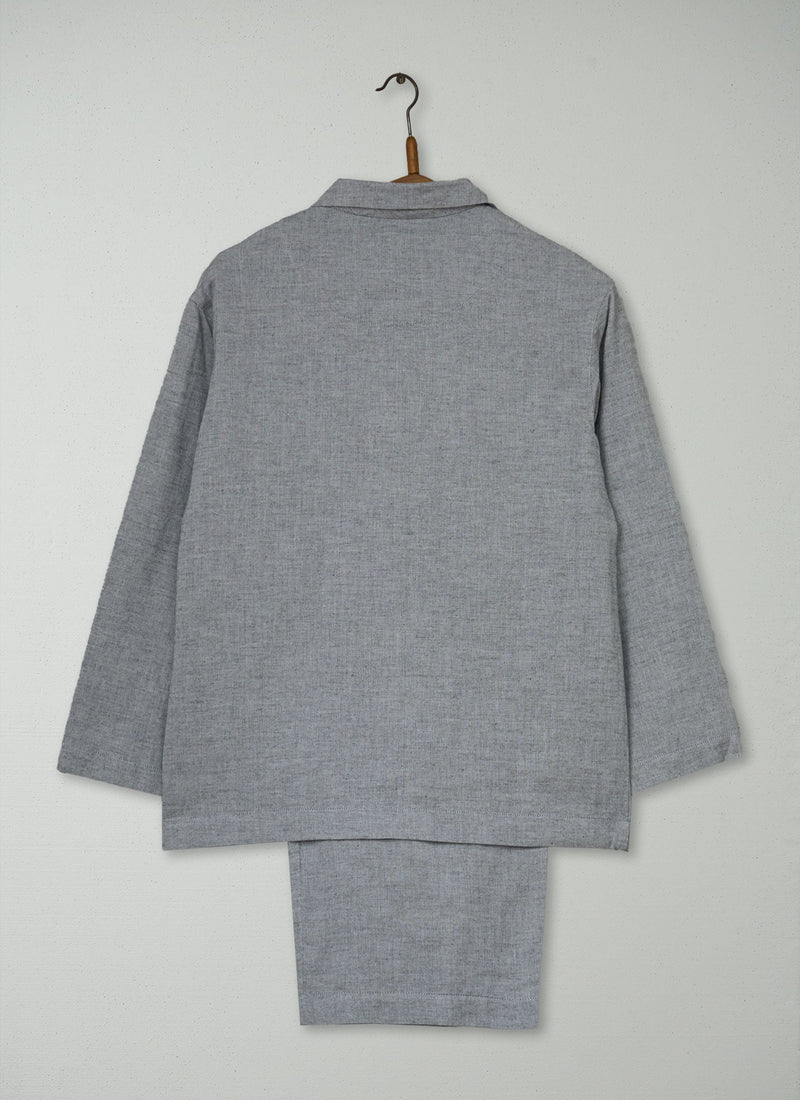 Reworn Cotton Pajamas Size XS (292) | Grey Melange