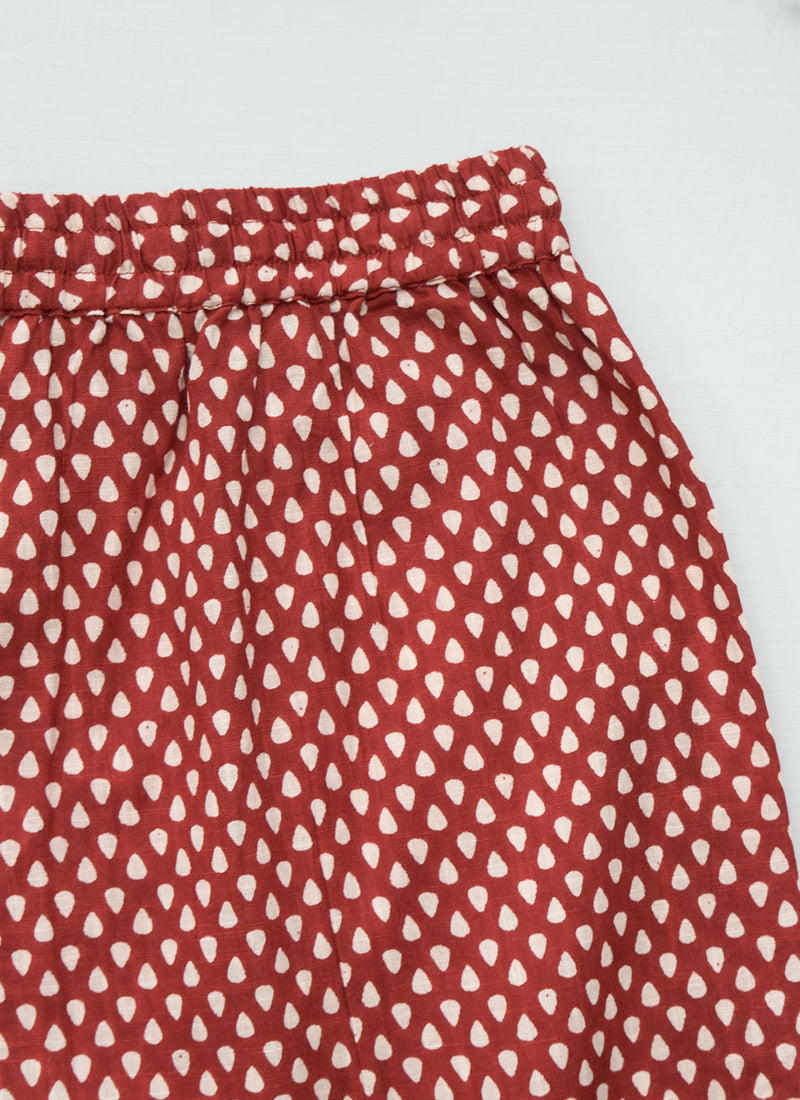 Reworn Teardrop Print Pajama Pants Size XS (316) | Multi