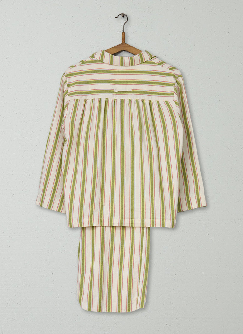 Reworn Cotton Flannel Pajamas Size S (289) | Multi