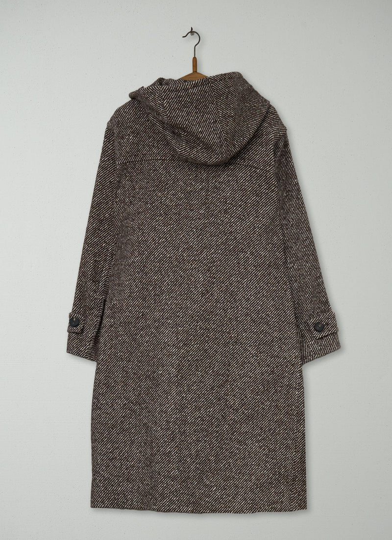 Reworn Twill Duffle Coat Size 8 (118) | Multi