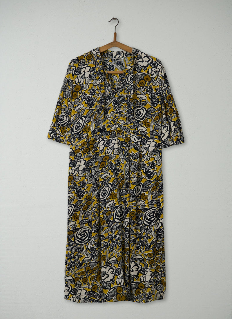 Reworn Print Dress Size 14 (1801) | Multi
