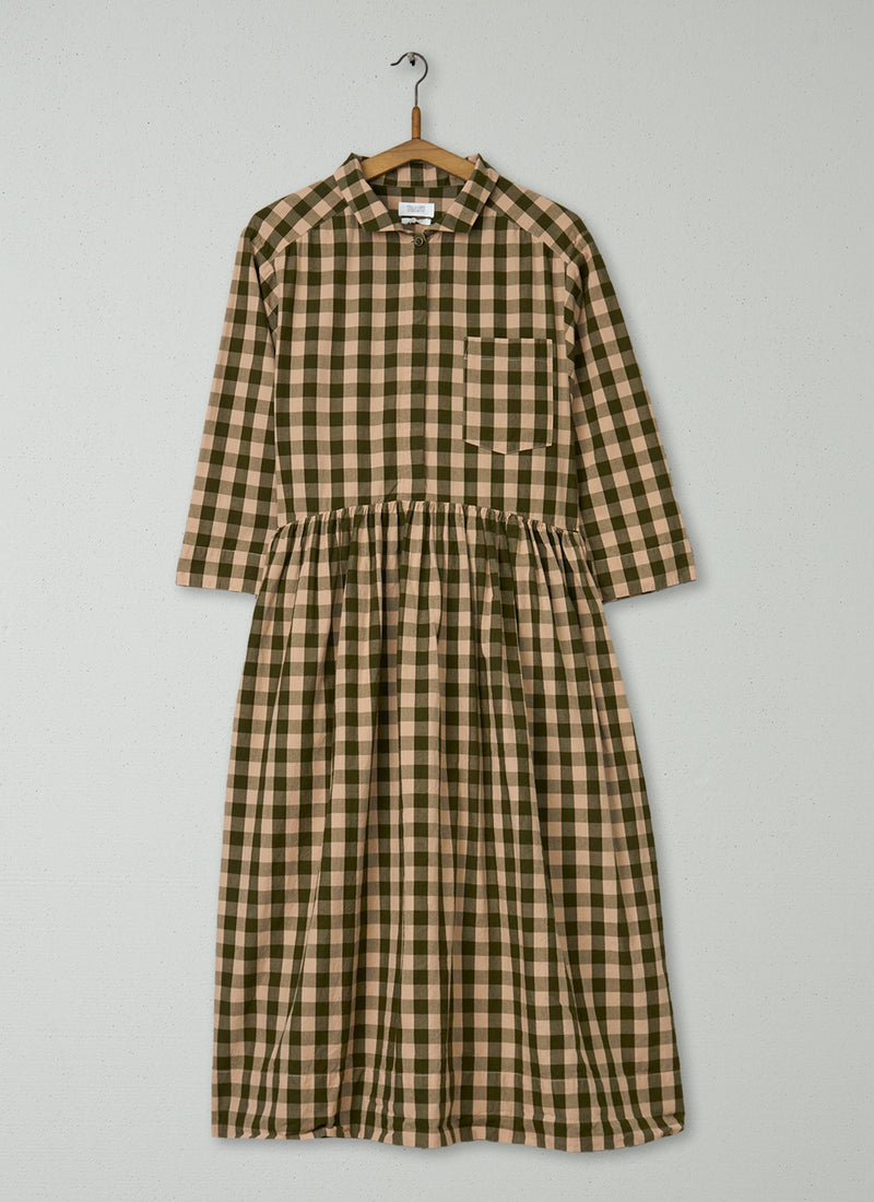 Reworn Gingham Dress Size 10 (2044) | Multi