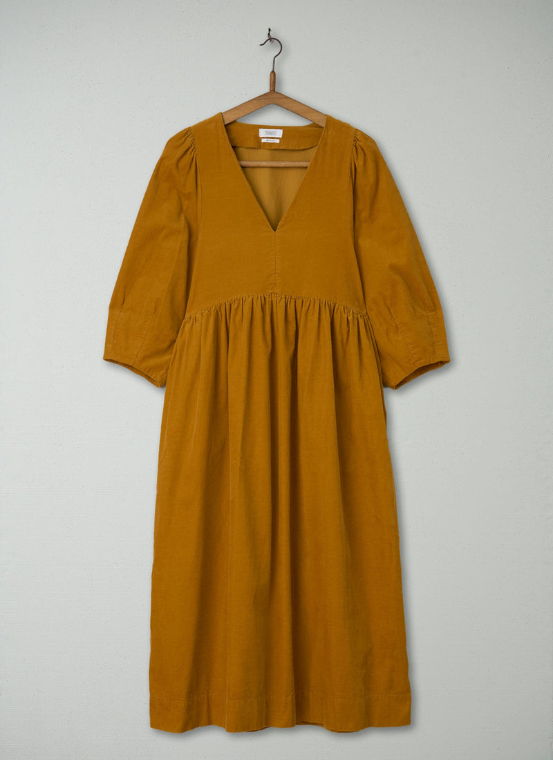 Reworn Maya Needlecord Dress Size XS (2182) | Bonfire
