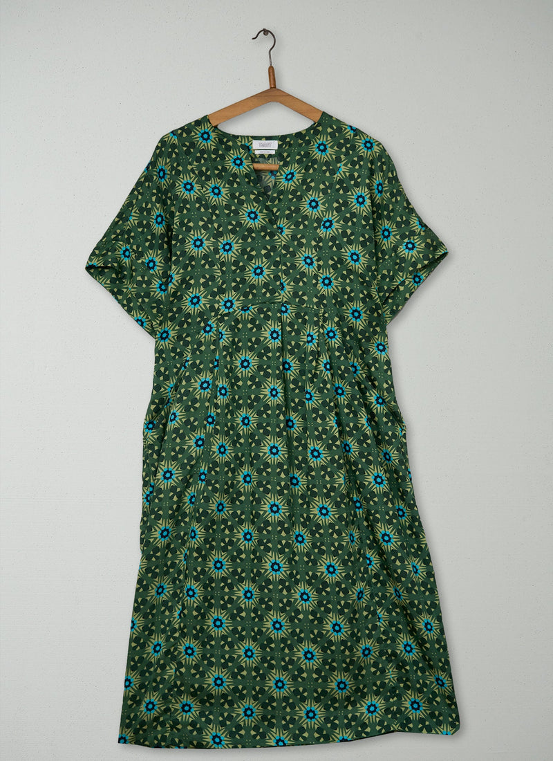 Reworn Kaleidoscope Print Dress Size M (2040) | Multi