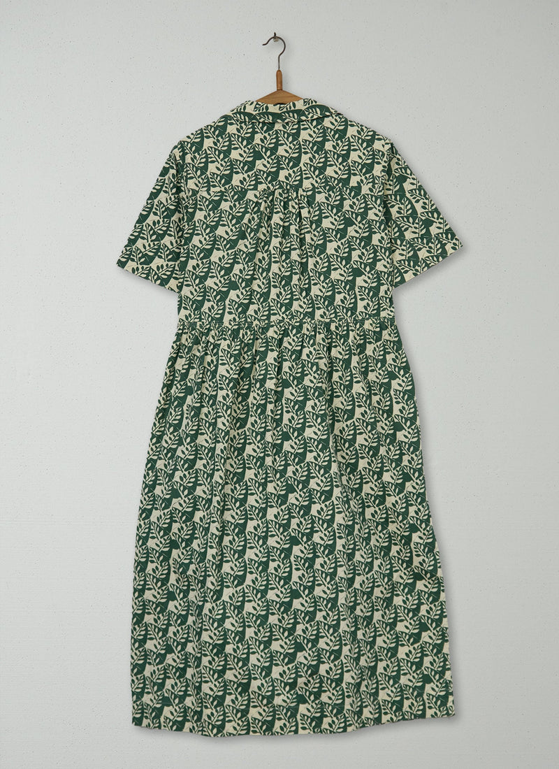 Reworn Cotton Shirt Dress Size 6 (2012) | Multi
