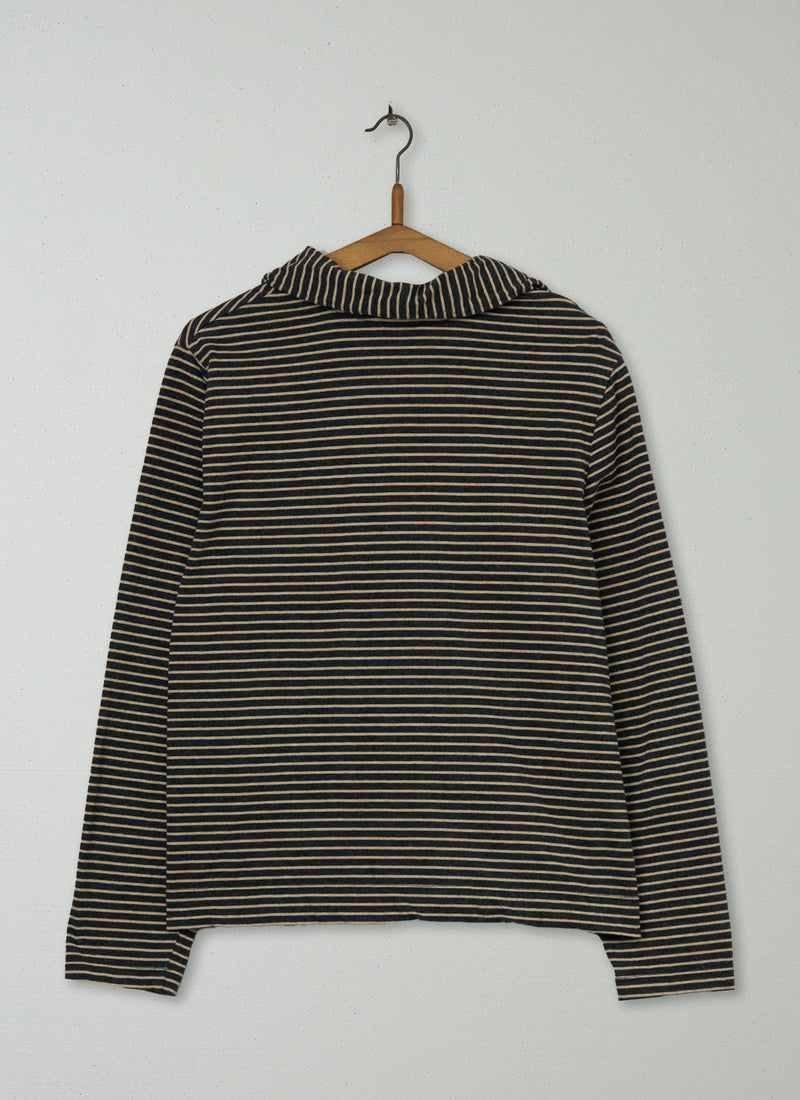 Reworn Stripe Cotton Jersey Shirt Size L (209) | Multi