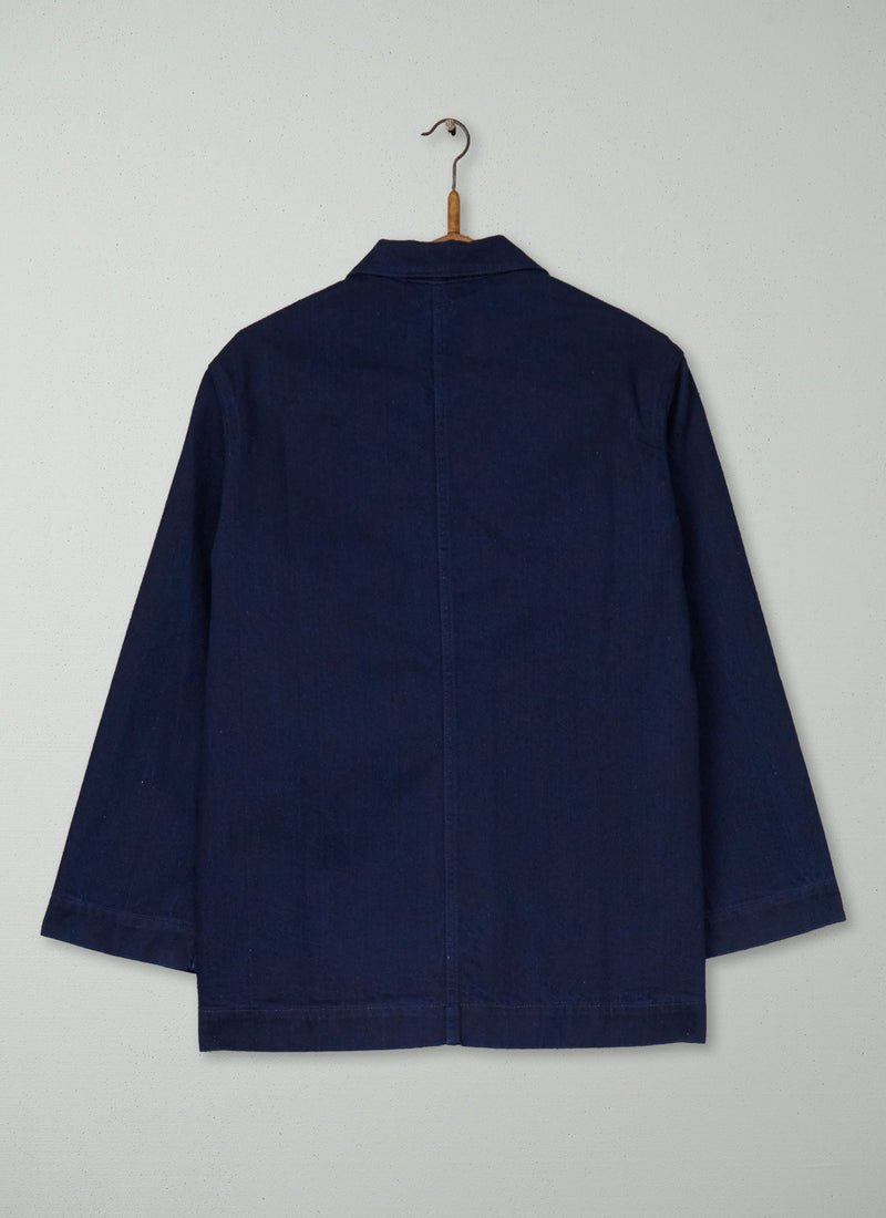 Reworn Blackhorse Lane Denim Jacket Size 6 (292) | Indigo