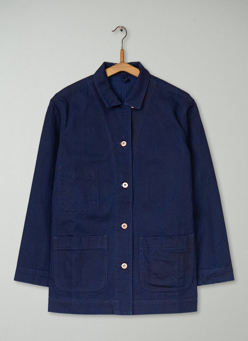 Reworn Blackhorse Lane Denim Jacket Size 8 (250) | Indigo