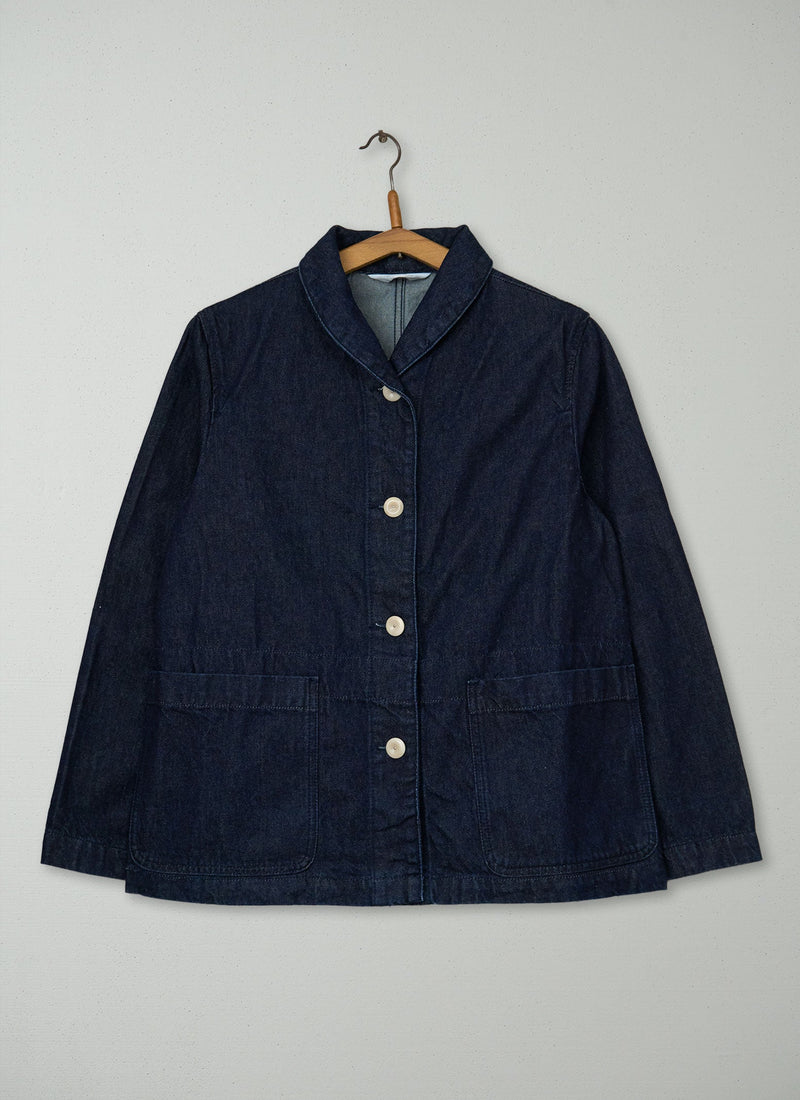 Reworn Denim Jacket Size 12 (258) | Indigo