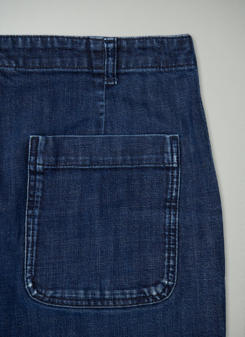 Reworn Ashley Organic Cotton Jeans Size 10 (1479) | Indigo