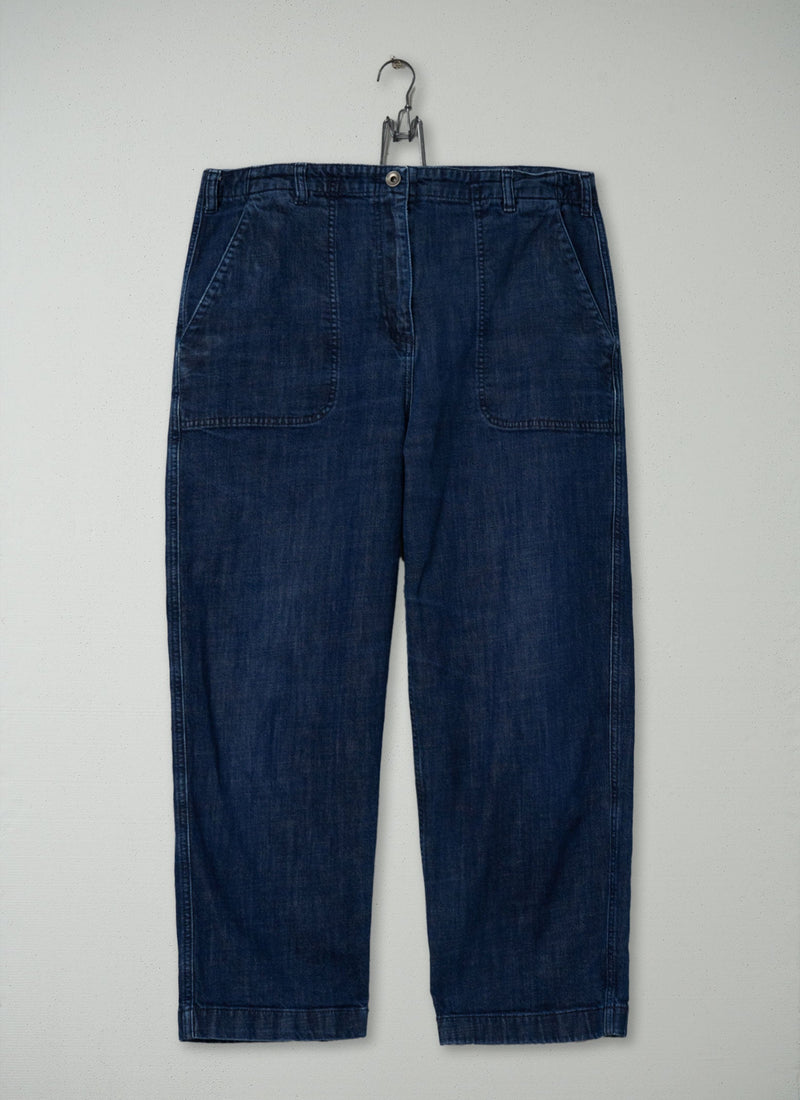 Reworn Ashley Organic Cotton Jeans Size 10 (1479) | Indigo