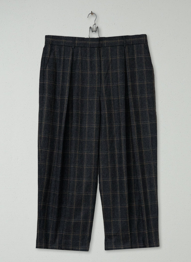 Reworn Jude Moss Check Trousers Size 14 (1689) | Multi