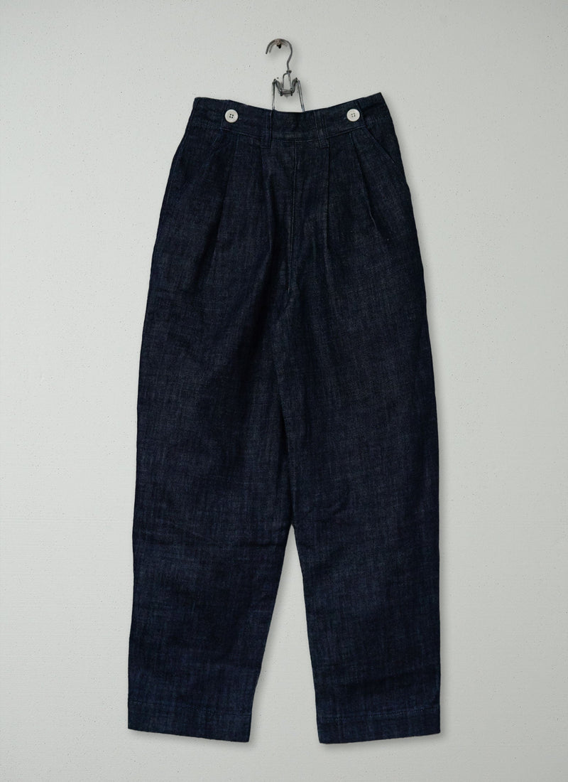 Reworn Indigo Denim Pants Size 4 (1048) | Indigo