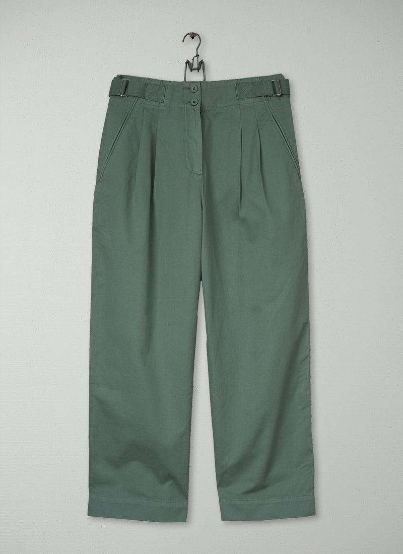Reworn Cotton Linen Twill Pants Size 14 (1352) | Herb