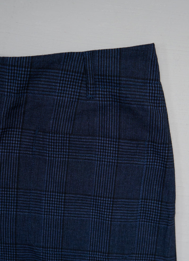 Reworn Prince Of Wales Check Trousers Size 4 (1490) | Multi